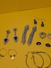 22 Pairs MCM Retro Vintage Fun Pierced Earrings Rhinestones Faux Pearls Beaded — photo 5