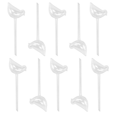 10 Stück Automatische Tropfbewässerung Automatische Tropfer Vogelform Blumentopf Tränke1328