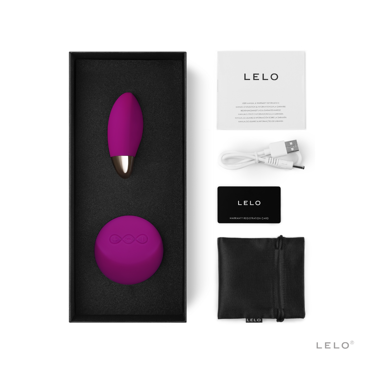 LELO Lyla 2 Remote Control Egg Vibrator - Purple - Image 2