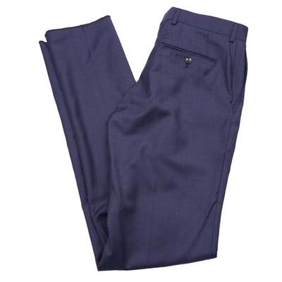 purple dress pants for men Pacelli Dark Pleated Baggy Fit Men'S Wide Leg Trousers Dark Purple / W36 X L32 Pants unhemmed custom fitting bold enough for stage lights Unique Bargains Men's Dress Pants,
