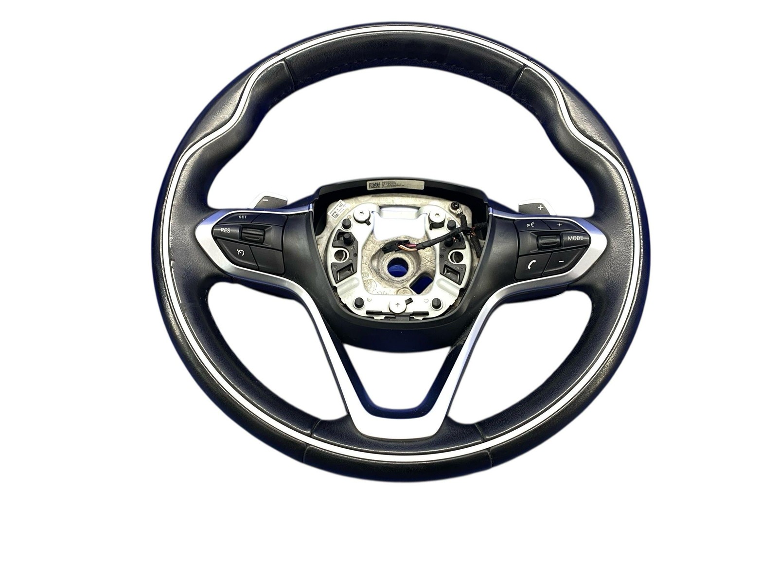 2014-2020 BMW I8 FRONT LEFT SPORT STEERING WHEEL W/ PADDLE SHIFTERS LEATHER OEM