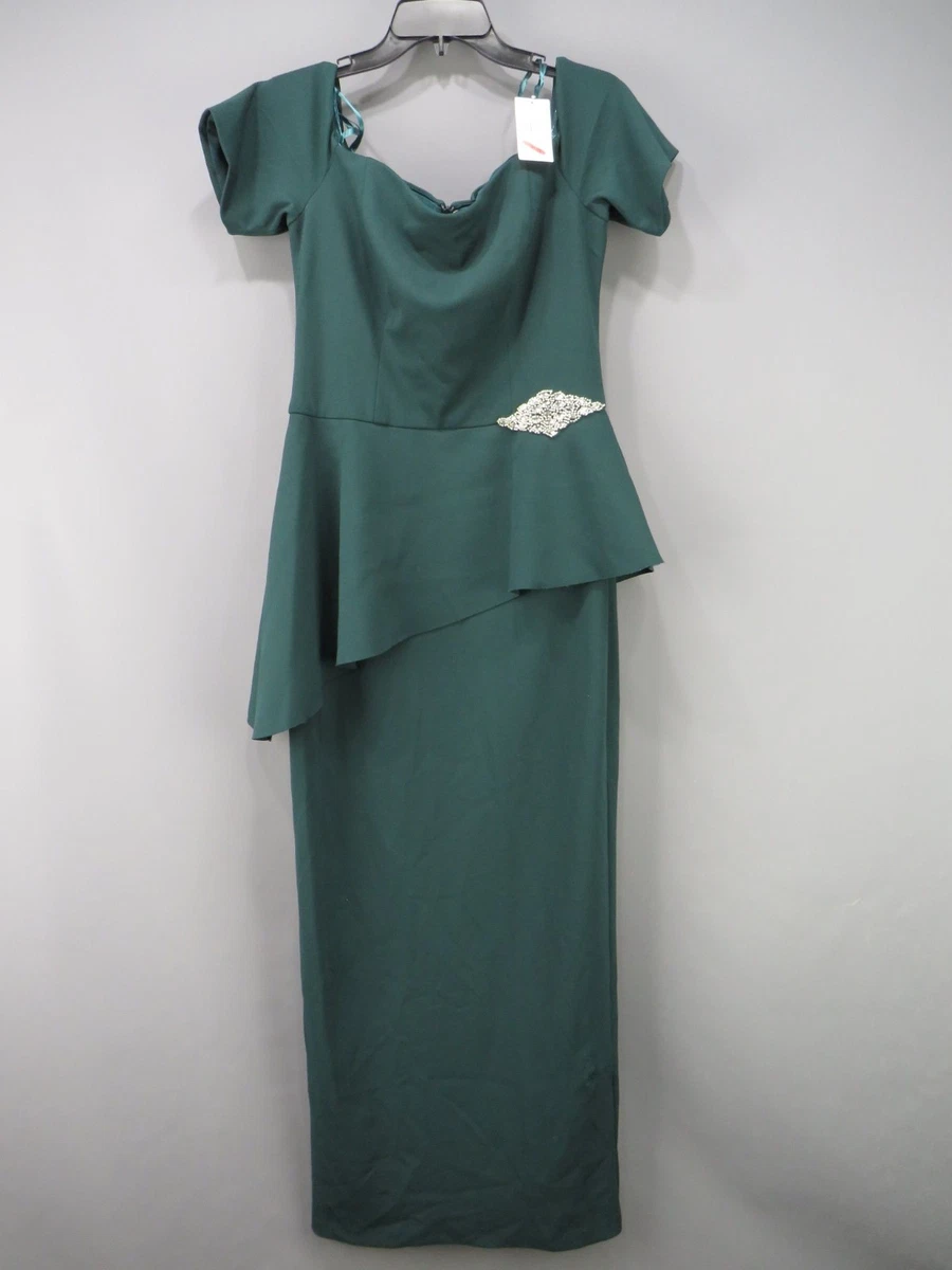 short green hoco dress A-Line Satin Green Short Prom Dress, Green Homecoming Dress US 2 / Burgundy main image 1