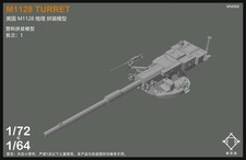  3D Printed 1/72 Scale US M1128 Turret Unpainted Resin Mode