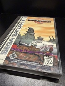 Iron Storm (Sega Saturn, 1996)  CIB MANUAL REG CARD TESTED/WORKING