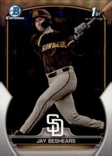 2023 Bowman Draft #BDC-166 Jay Beshears Chrome