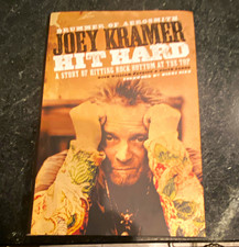 Joey Kramer Hit Hard: Hitting Rock Bottom at the Top Paperback Illustrated