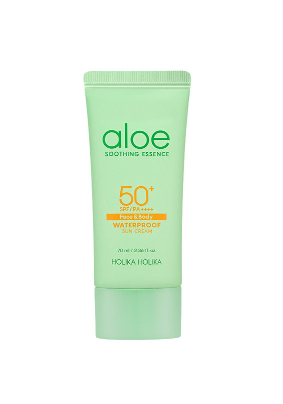 HOLIKA Водостойкий солнцезащитный крем с алоэ HOLIKA 70 мл SPF50 PA 3090₽