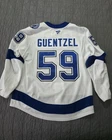 Game Worn Used Tampa Bay Lightning Jake Guentzel NHL Authentic Pro Jersey 54 XL