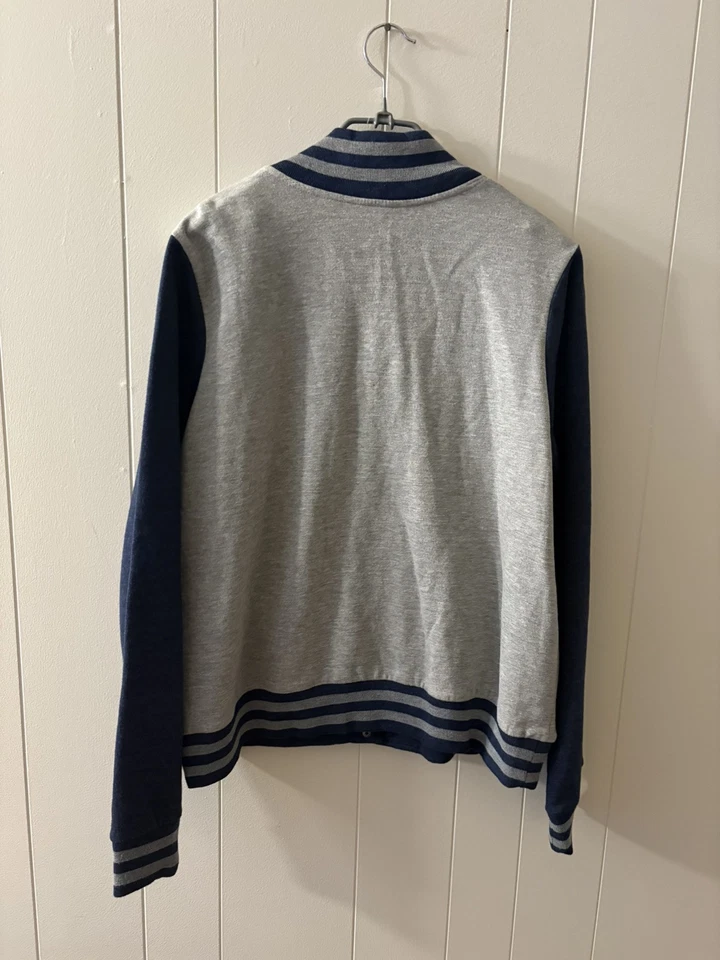 Majestic Mujer XL Béisbol Sudadera Chaqueta Universitaria New York Yankees Botón R3 Foto 4 de 4