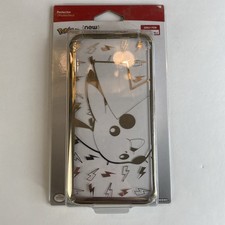 New Nintendo 2DS XL Pikachu Pokémon Themed Protector Gold And Transparent Color