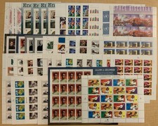 Discount Postage Sheet Lot 32  Stamps - Face Value 232.64  Stuart Katz