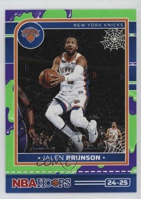 2024-25 Panini Haunted Hoops Slime Jalen Brunson #74 18fx