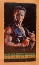 Commando VHS 1986, 1995  Arnold Schwarzenegger *Buy 2 Get 1 Free*