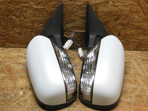 2003 2009 JDM SUBARU LEGACY STI BL5 BP5 SIDE MIRROR SET WITH MARKER LIGHT OEM
