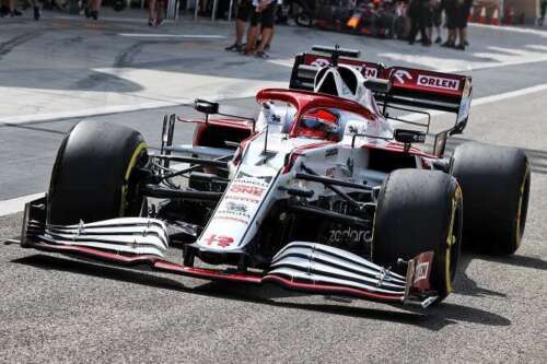 Model Car 1:18 MINICHAMPS F1 Alfa Romeo C41 Kimi Raikkonen Gp Bahrain 2021 - Picture 12 of 12