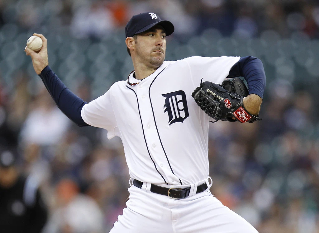 SOLD-m) Adidas Detroit Tigers Justin Verlander