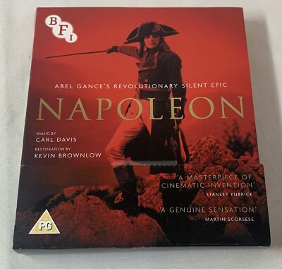 Blu-ray ~ Abel Gance NAPOLEON ~ Region B ~ BFI