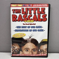 The Little Rascals in Color Volume 1 DVD 2008 2 Disc Set Buy 2 Get 1 Free!