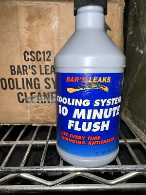 Bars Leak CSC12 Radiator 10 Minute Flush 12oz