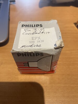 PHILIPS EPX 90W 14.5V Projection Lamp Dichroic Reflector
