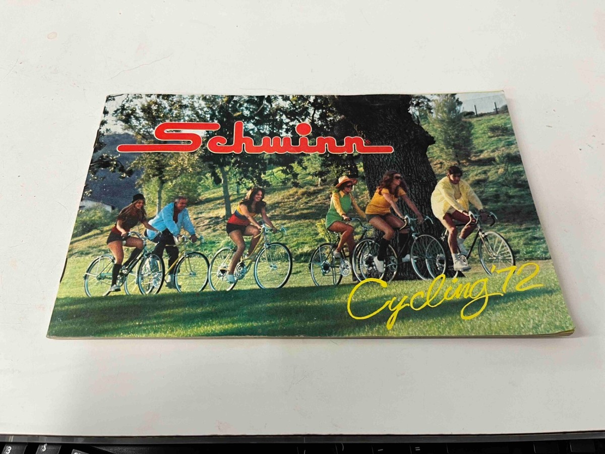 ABMNページ Schwinn Cycling 1972 Full Line Catalog Bicycle Stingray Paramount