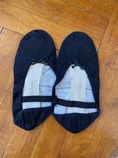 Capezio cotton Ballet Slippers Shoes Women Black US 6