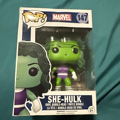 Funko Pop Marvel She-Hulk #147 damaged box