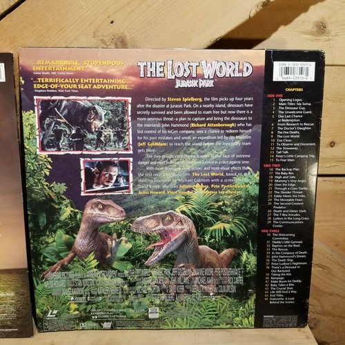Terminator 2 Judgment Day - Lost World Jurassic Park - Twister Laserdisc Batch - Picture 10 of 12