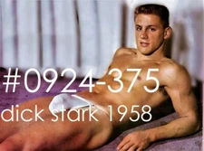 VINTAGE MALE PORTRAIT #0924-375 -dick stark 1958 -free shipping in usa