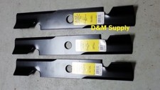 set of 3 Encore Great Dane 48" mower blades D18086 GDU10230 483024 483035 