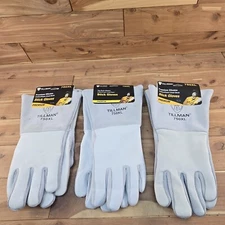 3 Pair Tillman 750XL Premium Elkskin Stick/MIG Welding Gloves (X Large)
