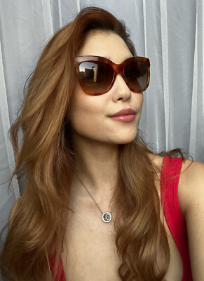 Authentic Dolce & Gabbana Havana DG4348AB Butterfly Gradient Sunglasses Dolce-Gabbana-DG-4348-Plastic-  main image 3