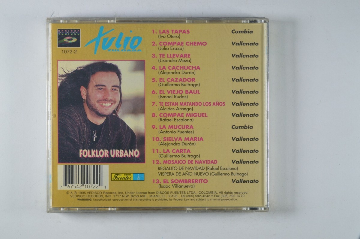 TULIO ZULOAGA Folklar Urbano LATIN CD | eBay