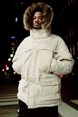 Supreme x The North Face Suede 600-fill Down Parka (Size S) UK