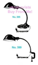 EAGLE Vintage Industrial UTILITY Light DESK LAMP RETRO Gooseneck NEW NOS 395 399