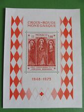 MONACO  1973 Y&T BF 7 CROIX ROUGE TTB