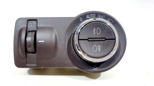 Interruptor de faros Vauxhall Insignia 2011 13268716 genuino *envío rápido - Imagen 1 de 6