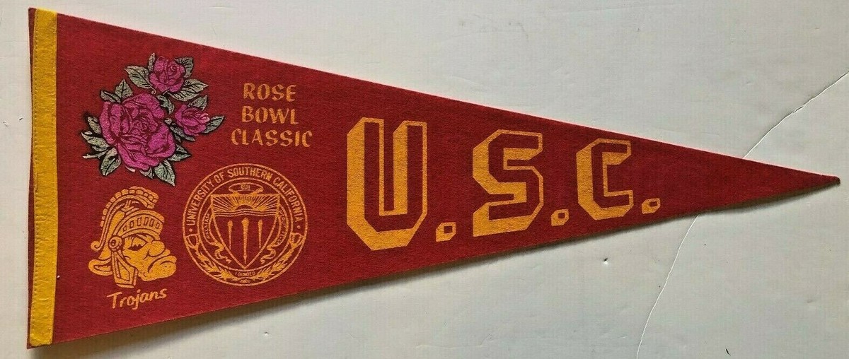 SC Toulon supporters grand fanion vintage foot football pennant wimpel banderin