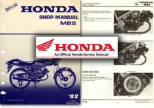 Honda MB5 Service Workshop Repair Manual MB 5 50cc Moped