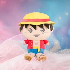 One Piece Sparkly Eyes Plush Luffy 23cm Japan original New