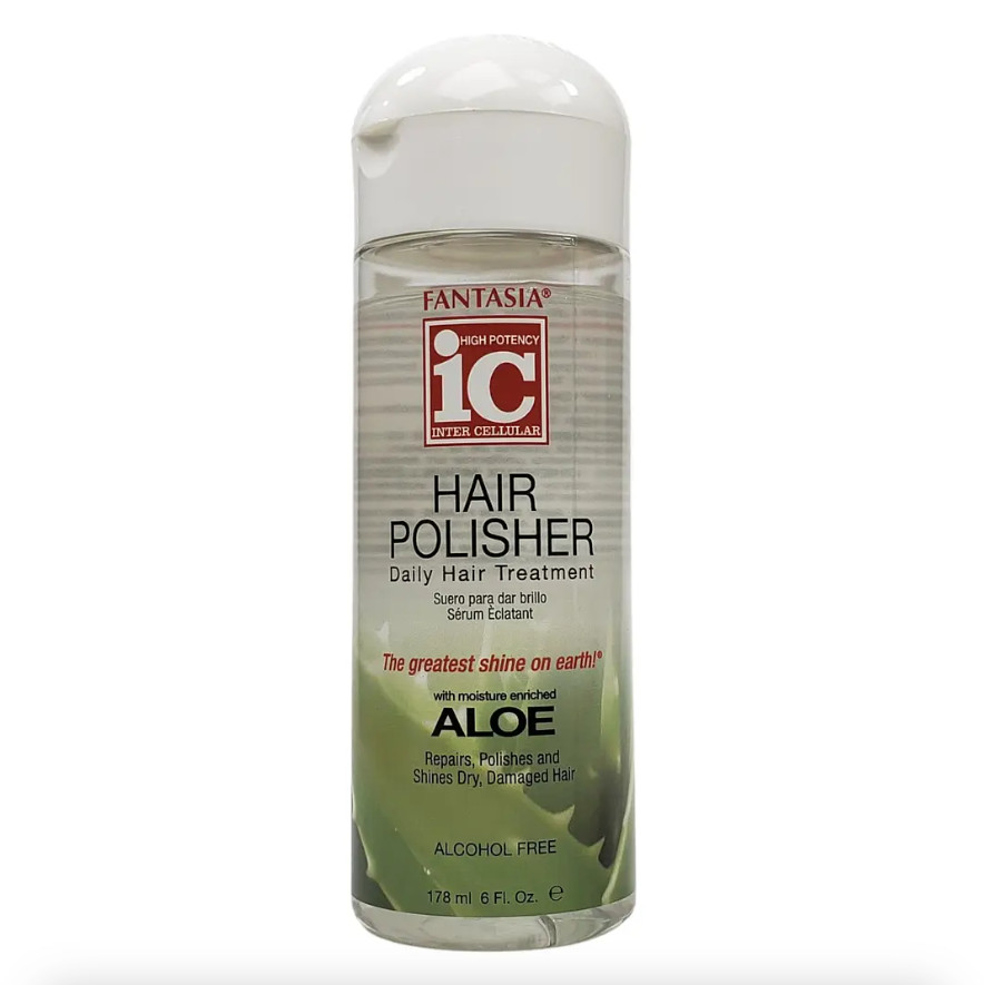Fantasia IC Hair Polisher Aloe Daily Hair Treatment Polishes Damage Hair 6oz