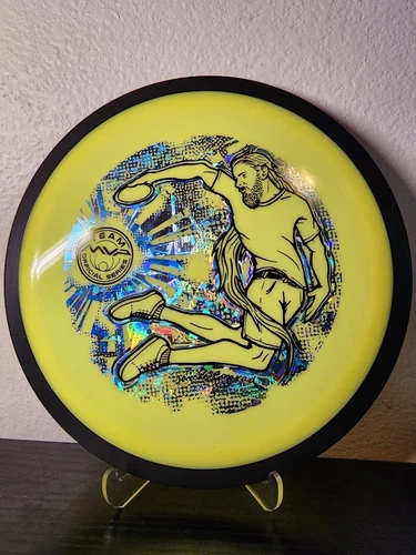NEW - MVP Neutron Zenith Twisty James Team Series Disc Yellow Distance Driver