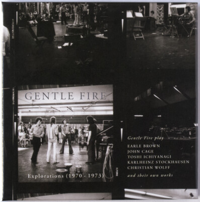 Gentle Fire    Explorations (1970 - 1973) avant garde, experimental, 2nd edition