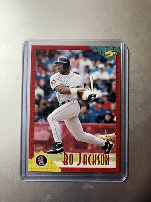 Bo Jackson California Angels Pinnacle Score 1994 RT3