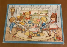 Springbok 48 Piece Puzzle Called Tea Party -1980 by Artist Joan Walsh Anglund