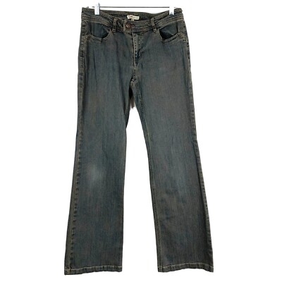 Cabi Boot Cut Jeans Size 6 Womens Denim Blue Gray Pants