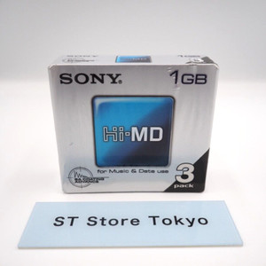 SONY Hi-MD 3pack 3HMD1GA (SONY HI-MD MINIDISC blank 1GB SONY Hi-MD 3pack 3HMD1GA (SONY HI-MD MINIDISC blank 1GB
