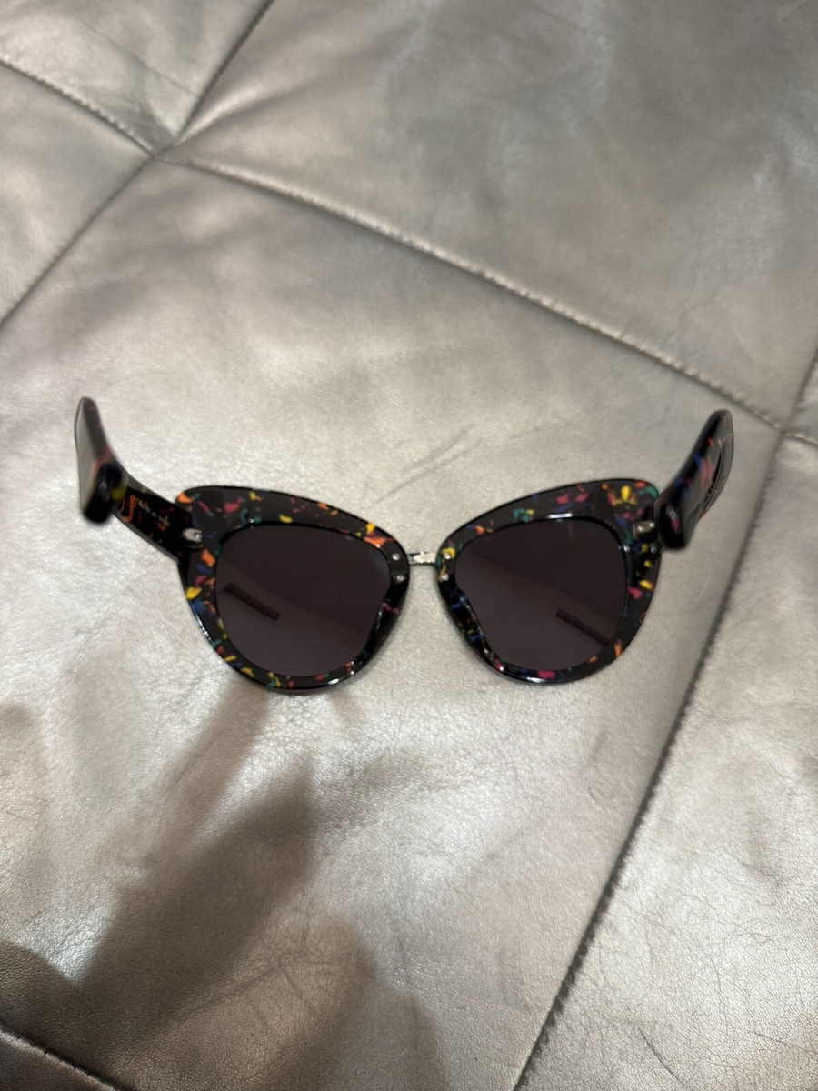 Stella McCartney Sunglasses New Multicolor Black Grey SC0037SA 005 55 18 145 Stella McCartney Sunglasses New Multicolor Black Grey  main image 2