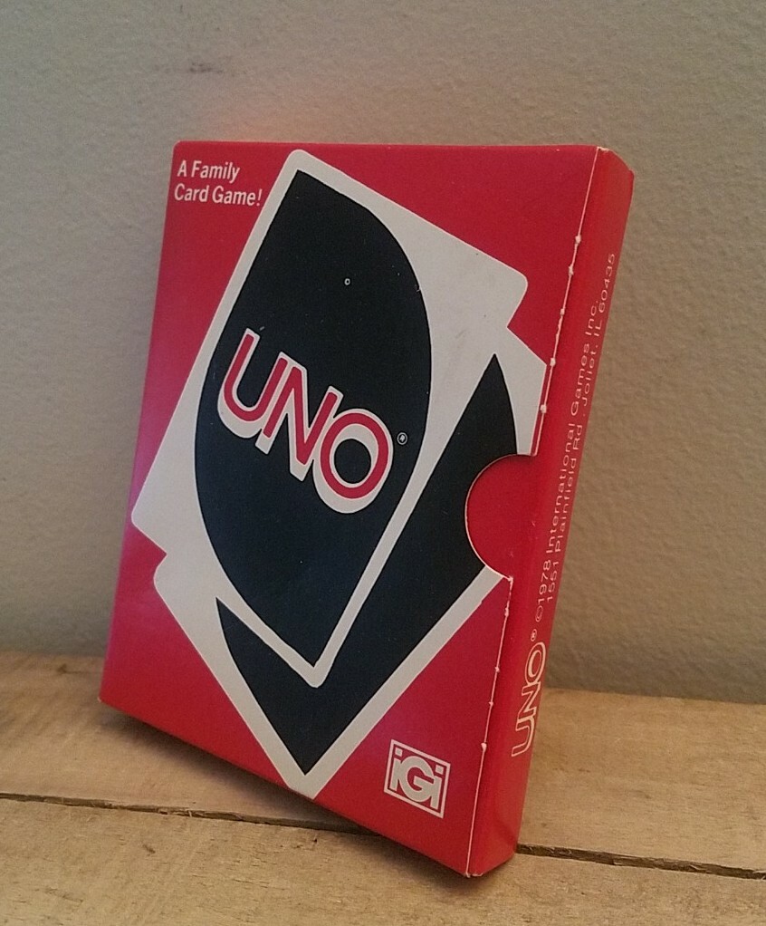 トランプ UNO Vintage UNO Cards 1978 Family Card Game - complete EUC | eBay