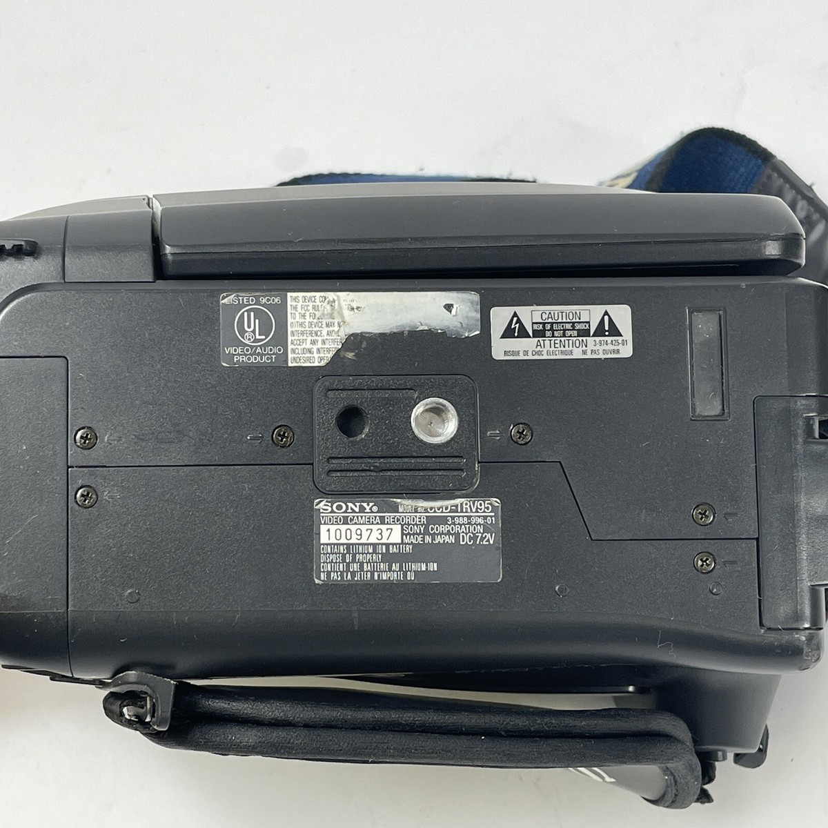 Sony CCD-TRV95 Stereo HI8 8mm Video8 Camcorder VCR Player Video